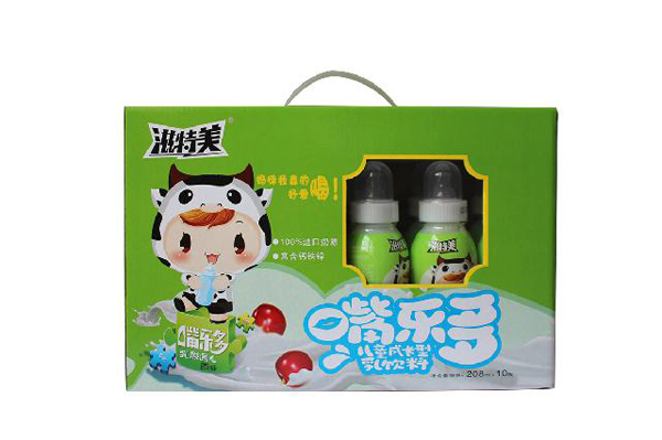 滋特美嘴樂多兒童成長型乳飲料 10瓶箱裝 綠色