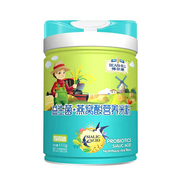 博爾慧益生菌+燕窩酸營(yíng)養(yǎng)米粉 獼猴桃