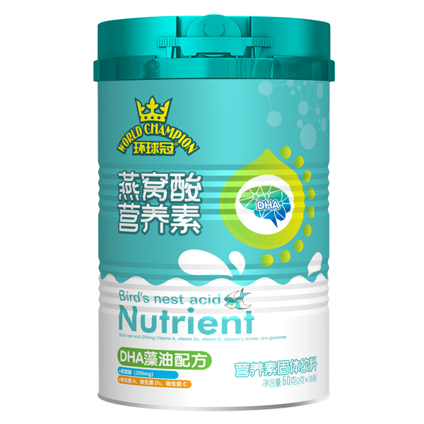 環(huán)球冠燕窩酸營(yíng)養(yǎng)素 DHA藻油配方