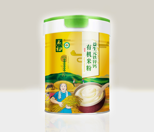 杰初益生元鐵鋅鈣有機米粉