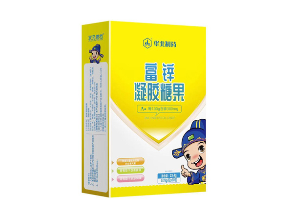 狀元搭檔富鋅凝膠糖果豎盒