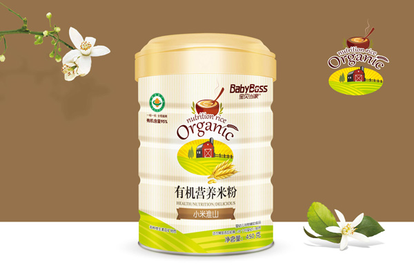 寶貝當(dāng)家小米淮山有機(jī)營(yíng)養(yǎng)米粉 聽裝.