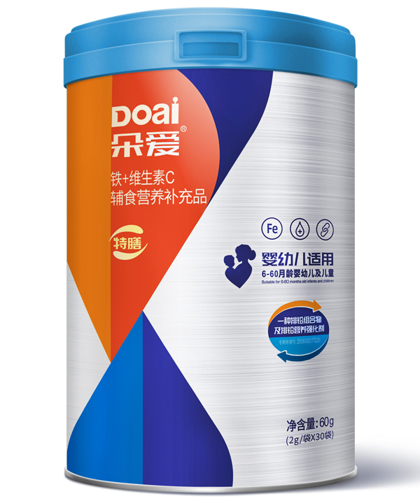 朵愛(ài)鐵+維生素C輔食營(yíng)養(yǎng)補(bǔ)充品