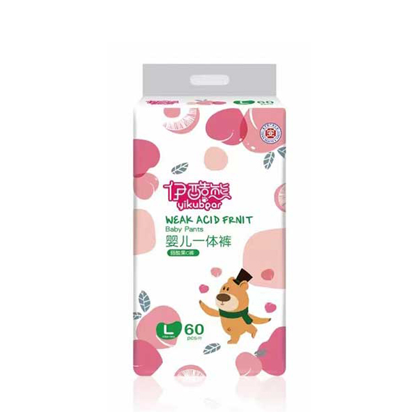 伊酷熊弱酸果C褲-嬰兒一體褲L60