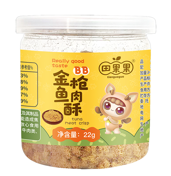 田果果金槍魚肉酥