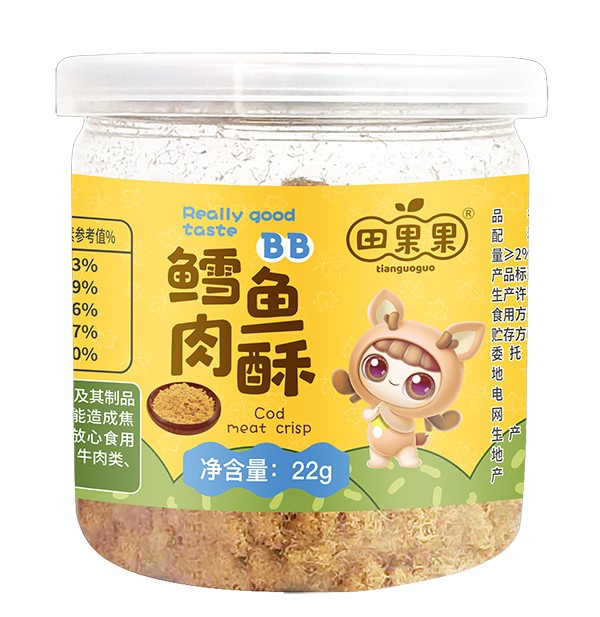 田果果鱈魚肉酥