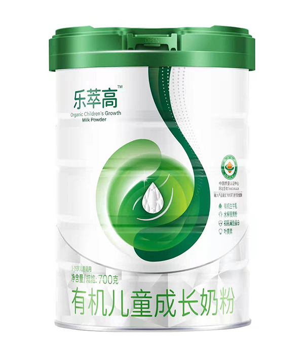 樂萃高有機兒童成長奶粉