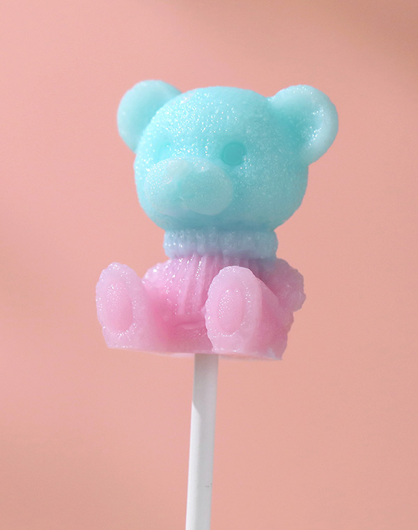 米唐たき動(dòng)物派對棒棒糖-小熊馬卡龍草莓味.jpg