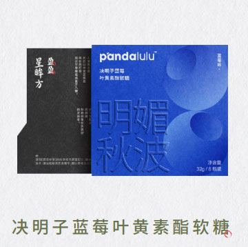 Pandalulu潘噠魯魯決明子藍莓葉黃素酯軟糖