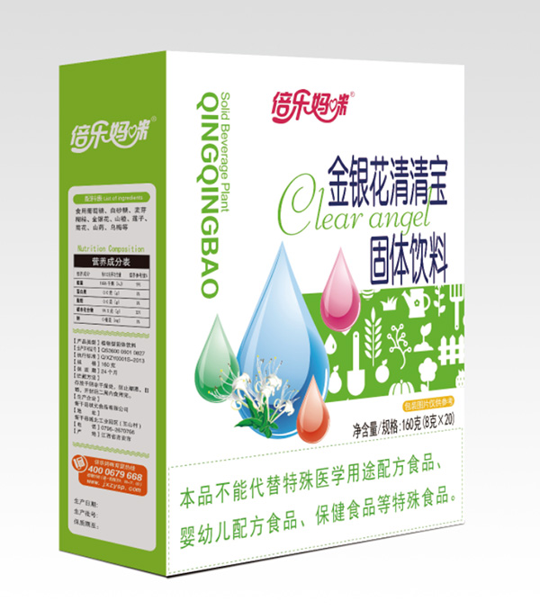 倍樂(lè)媽咪金銀花清清寶160克盒裝