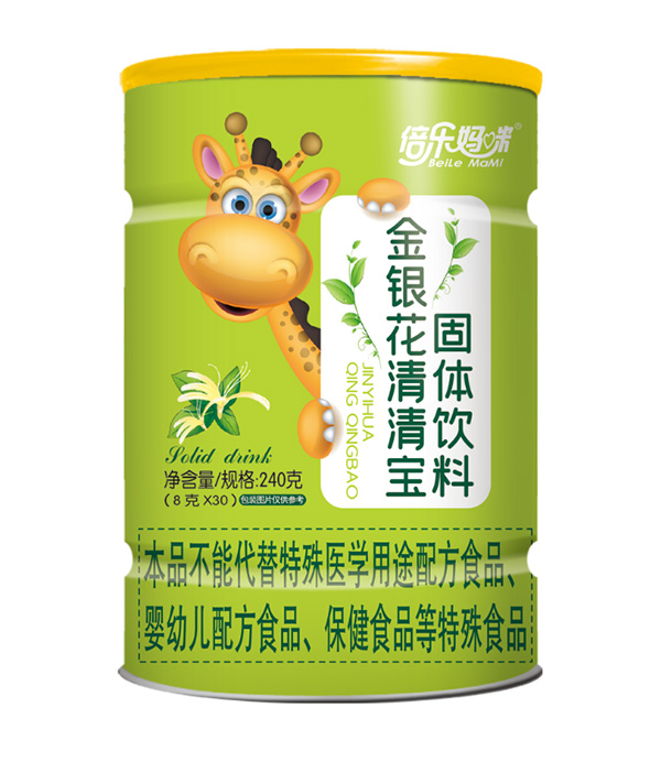 倍樂(lè)媽咪金銀花清清寶240克長(zhǎng)頸鹿