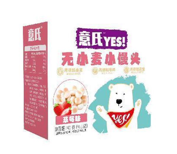 意氏無(wú)小麥小饅頭 草莓味