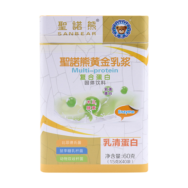 圣諾熊黃金乳漿復合蛋白固體飲料