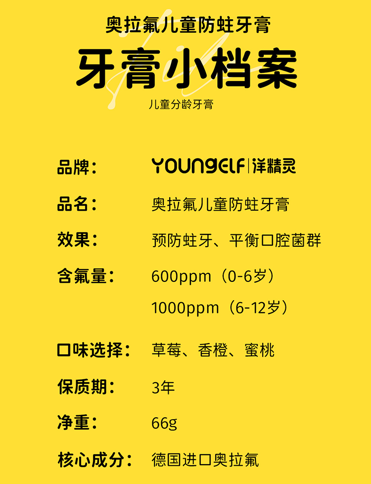 洋精靈0-6歲奧拉氟兒童防蛀牙膏 (13).jpg