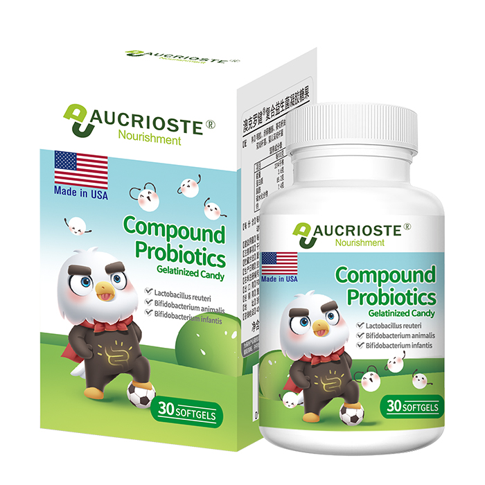 AUCRIOSTE澳克羅健復(fù)合益生菌凝膠糖果