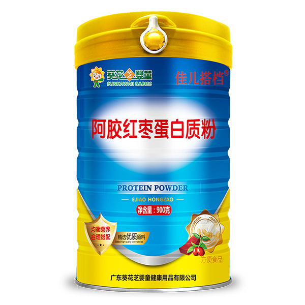 葵花芝嬰童佳兒搭檔阿膠紅棗蛋白質粉