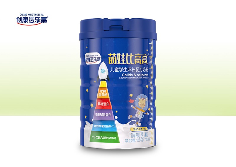 創(chuàng)康嬰樂嘉萌娃比高高兒童學(xué)生成長配方奶粉