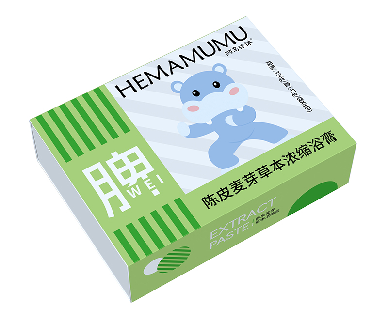 河馬沐沐陳皮麥芽草本濃縮浴膏