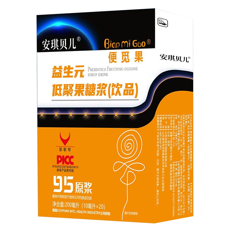 安琪貝兒便覓果益生元低聚果糖漿(飲品)