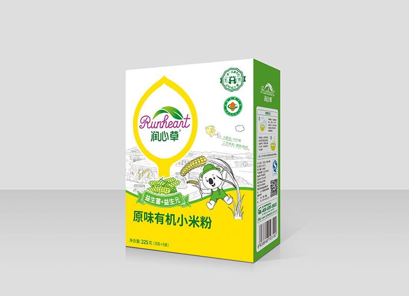 潤(rùn)心草原味有機(jī)小米粉225克