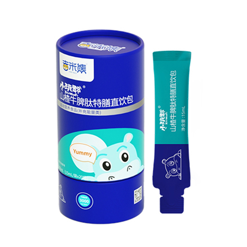 吉米熊小玩郫牛脾肽特膳直飲包