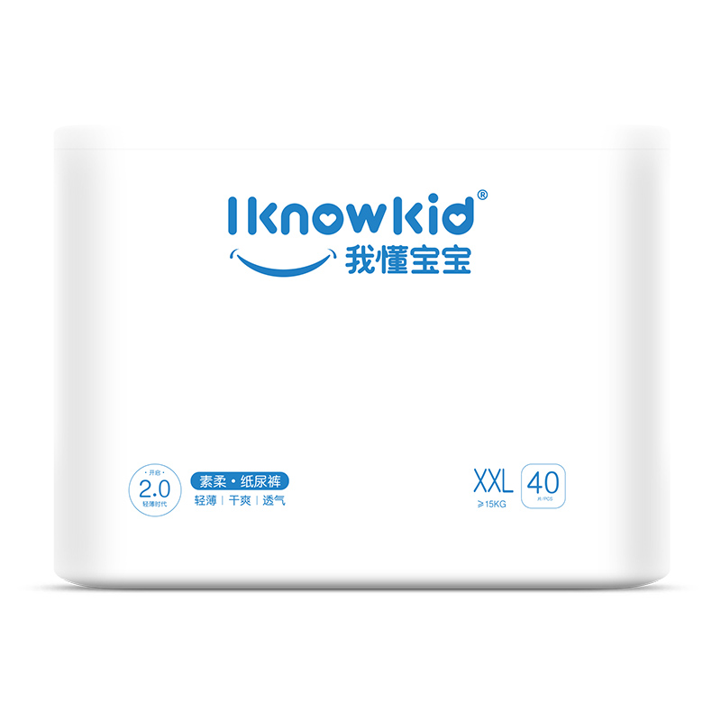 我懂寶寶素柔紙尿褲2XL