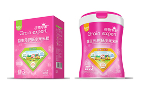 谷物專家益生元護(hù)暢小米米粉