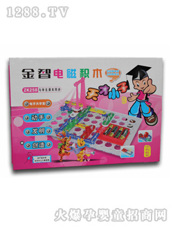 金智電磁積木zk258