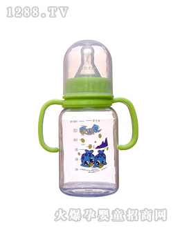 愛爾康小直身握把奶瓶