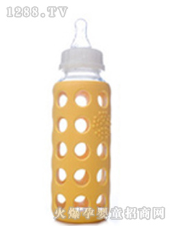 鼎力黃色奶瓶