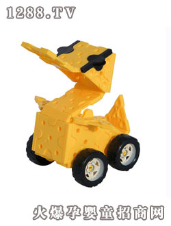 科翔積木玩具鴨子車(chē)