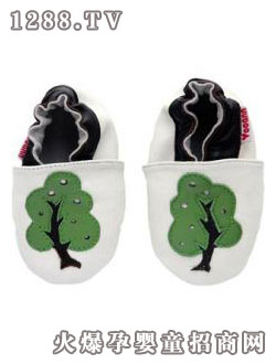 優(yōu)安赤足0.0全羊皮學(xué)步鞋4