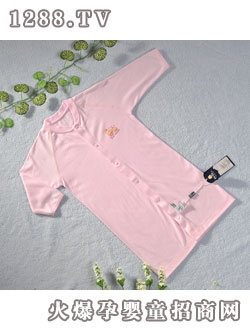 迪迪60支雙面布片印花長(zhǎng)袖對(duì)襟長(zhǎng)袍