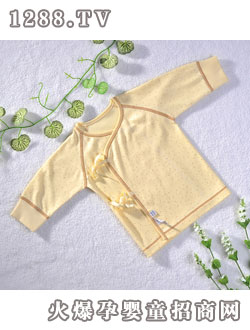 迪迪40支素色雙面布印花啡啡小點(diǎn)長袖和短袍