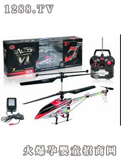 恒信紅色戰(zhàn)警遙控飛機(jī)獵鷹6號