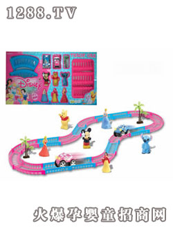 恒信迪士尼 電動(dòng)軌道車(chē)硬軌