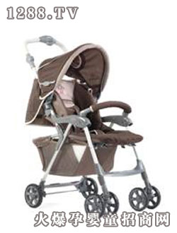 愛麗兒豪華童車(氧化管)S968A