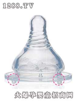 巴比象標(biāo)準(zhǔn)口徑母乳實(shí)感奶嘴（M十字型）