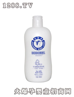 朵朵貝兒牛奶嫩膚沐浴露(360ML)