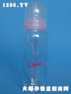 多米8oz標(biāo)準(zhǔn)口徑圓形奶瓶