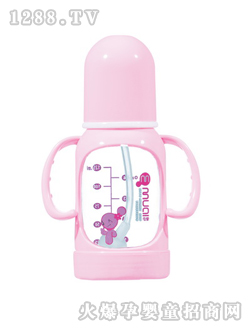 安心有柄防燙自動(dòng)小奶瓶