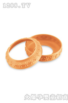 貝兒欣寬口徑奶瓶保護(hù)環(huán)（橙色）