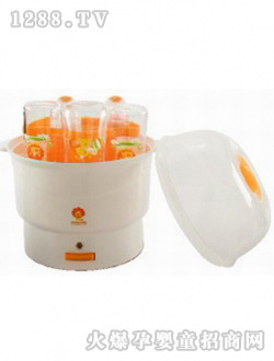 靠娃兒小獅王桑尼奶瓶消毒器