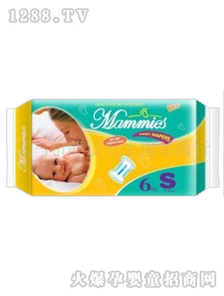 靜潔嬰兒紙尿褲小號(hào)6片裝