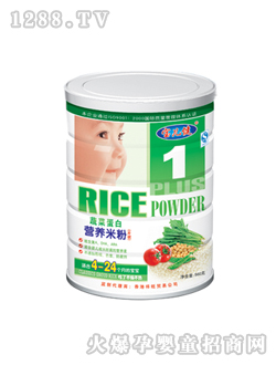 寶兒健蔬菜蛋白營養(yǎng)米粉1段