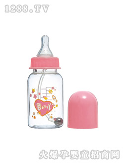 貝帝熊小直身自動奶瓶
