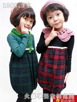 開心寶貝可愛(ài)女童裝