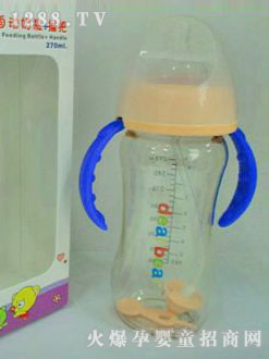 奧兒寶寬口徑PES自動奶瓶270ml