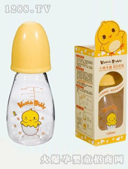 小雞卡迪KD1003弧形奶瓶