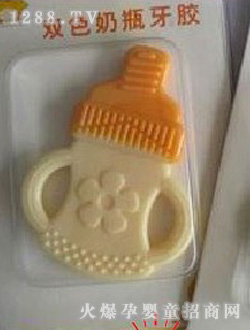 小雞卡迪KD-3173奶瓶牙膠